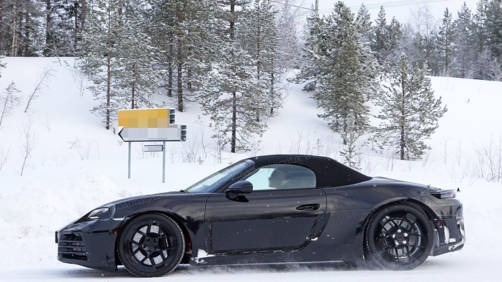 Η Porsche πλησιάζει στην κυκλοφορία του ηλεκτρικού σπορ αυτοκινήτου της, του 718 Boxster