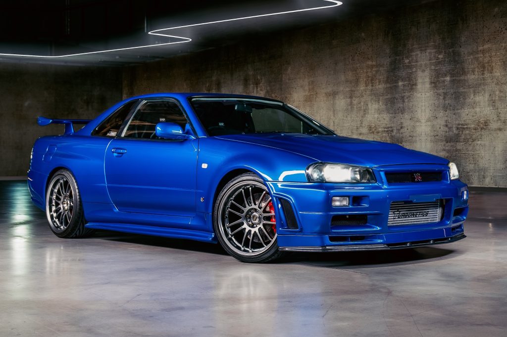 Στο σφυρί Nissan Skyline R34 GT-R από το Fast & Furious 4