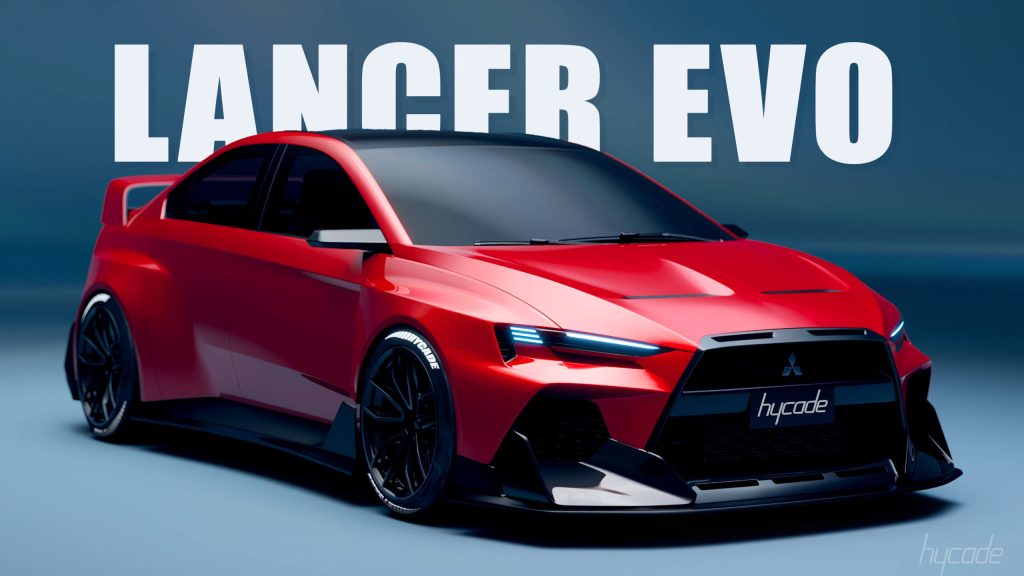 Αυτό το 11ης γενιάς Mitsubishi Lancer Evo Render Ticks All The Right Boxes