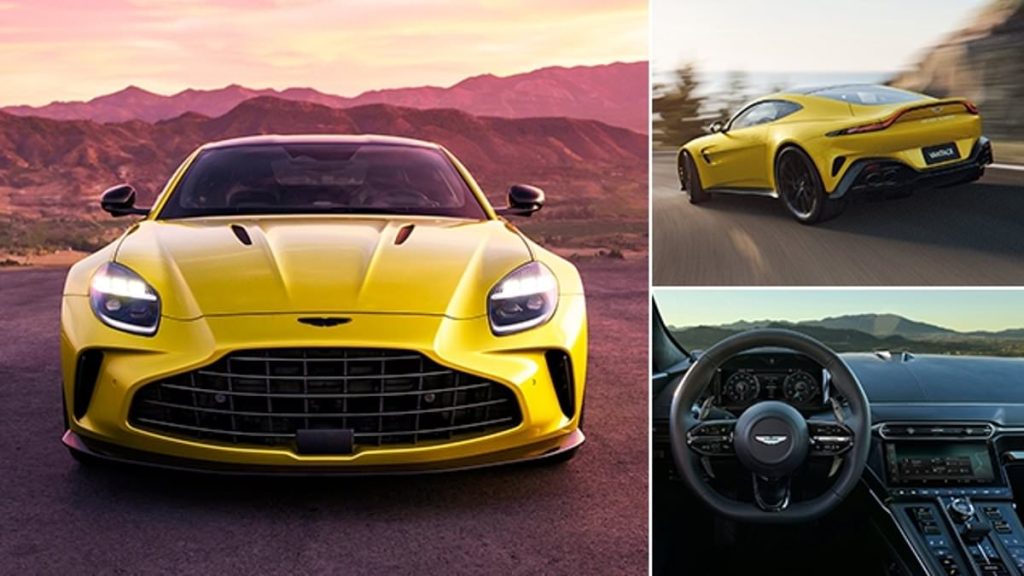 Η Aston Martin αποκαλύπτει το νέο σπορ αυτοκίνητο Vantage 202 μίλια/ώρα