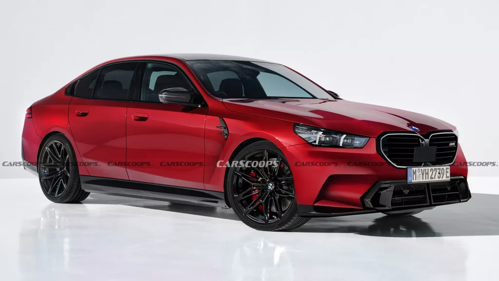 2025 BMW M5 May Pack 718-HP Hybrid V8 αλλά σύμφωνα με πληροφορίες θα ζυγίζει πάνω από 5.300 λίβρες