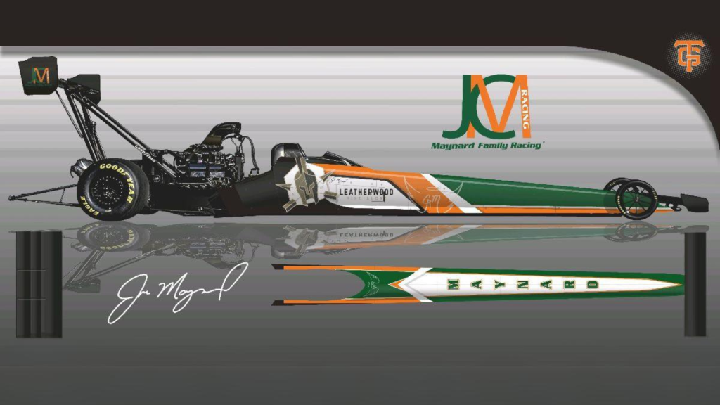 Ο Joe C. Maynard έτοιμος για το ντεμπούτο του NHRA στο JCM Racing/Leatherwood Distillery A/Fuel Dragster |  Drag Illustrated