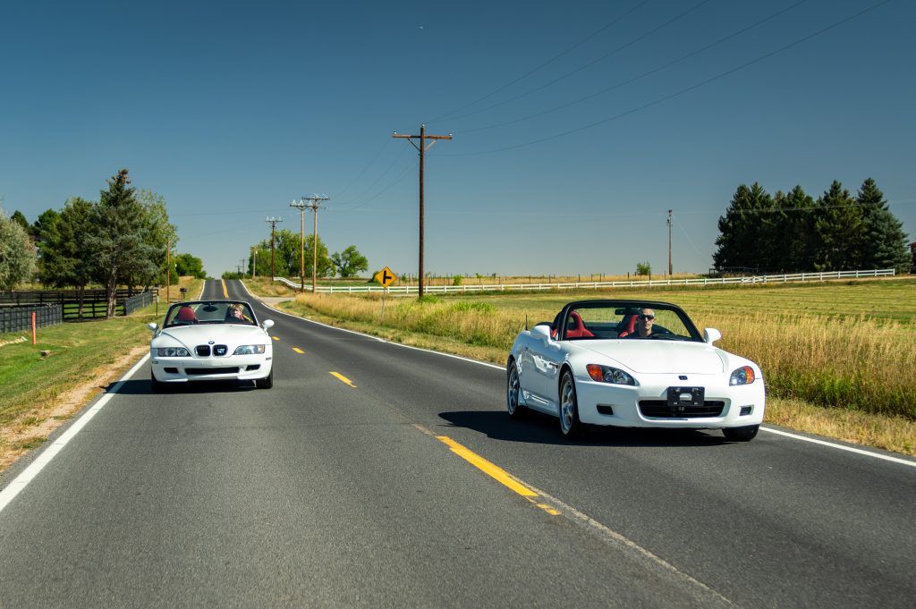 BMW M Roadster Versus Honda S2000 AP1