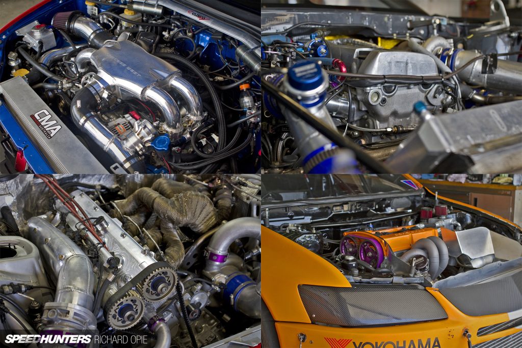 Open Wide & Say Ahh… The Engine Bays Of WTAC