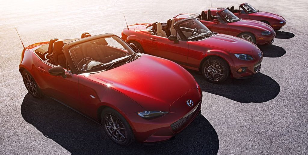 Mazda MX-5 Miata History, from 1989 to Today