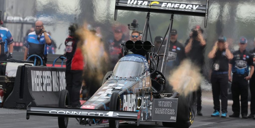 Justin Ashley Extends Top Fuel Lead