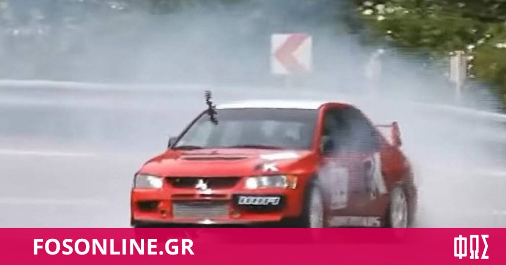 Mitsubishi Lancer Evo με το πλάι και μέχρι εκεί (+βίντεο)