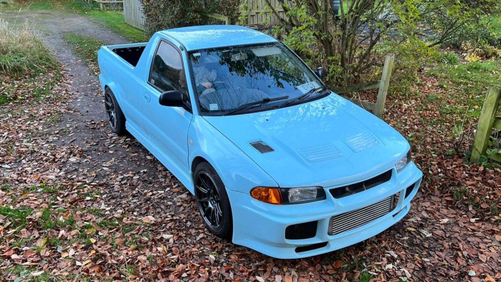 Αυτό το Mitsubishi Evo Tribute Pickup είναι ένα αριστούργημα DIY στα σκαριά