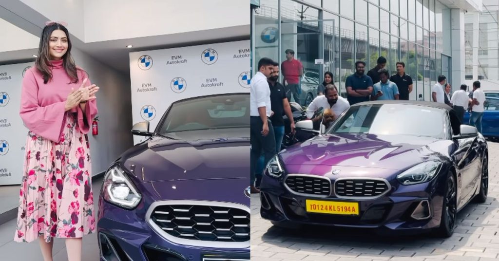 Η Mamta Mohandas προσθέτει μια ολοκαίνουργια BMW Z4 M40i στη συλλογή των σπορ αυτοκινήτων της