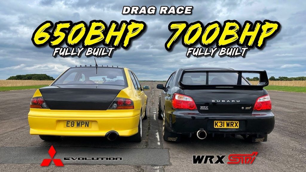 Subaru WRX STI Vs.  Mitsubishi Lancer Evo 8