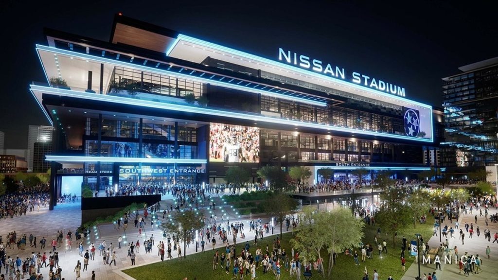 Το Tennessee Titans Break Ground στο New Nissan Stadium αξίας 2,1 δισεκατομμυρίων δολαρίων, με στόχο την έναρξη της σεζόν 2027