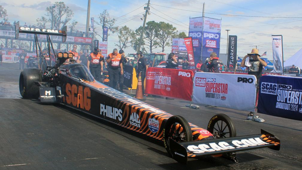 Ο Justin Ashley και η SCAG Toyota Dragster είναι έτοιμοι να ξεκινήσουν τη σεζόν NHRA με μια δήλωση στο Gainesville Raceway |  Drag Illustrated