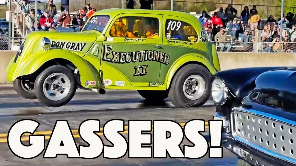 BangShift.com WILD Heads Up GASSER Drag Racing Video από το Hot Rod Hoarder – Southeast Gassers Επιστροφή στο Brainerd