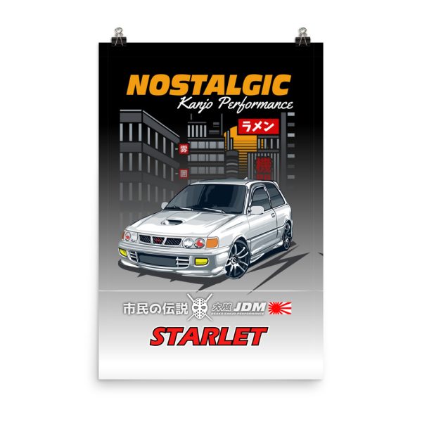 jdm Car Posters_Toyota Starlet Gt - Image 4