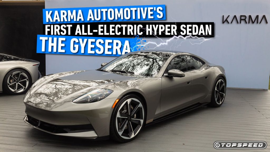 Γνωρίστε το πρώτο πλήρως ηλεκτρικό Hyper Sedan της Karma Automotive, το Gyesera