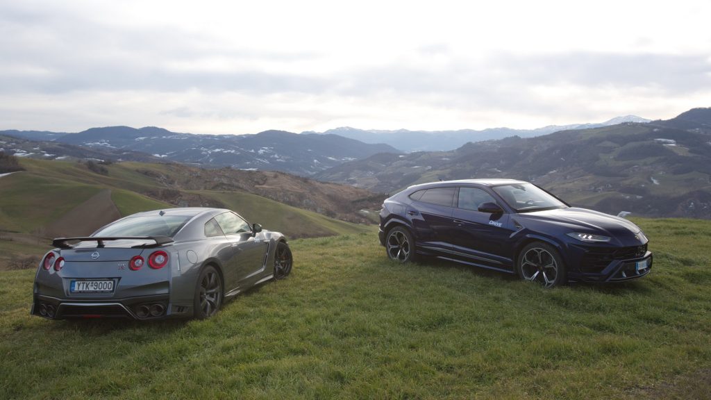 «Συγκρίνουμε» στην Ιταλία Nissan GT-R και Lamborghini Urus