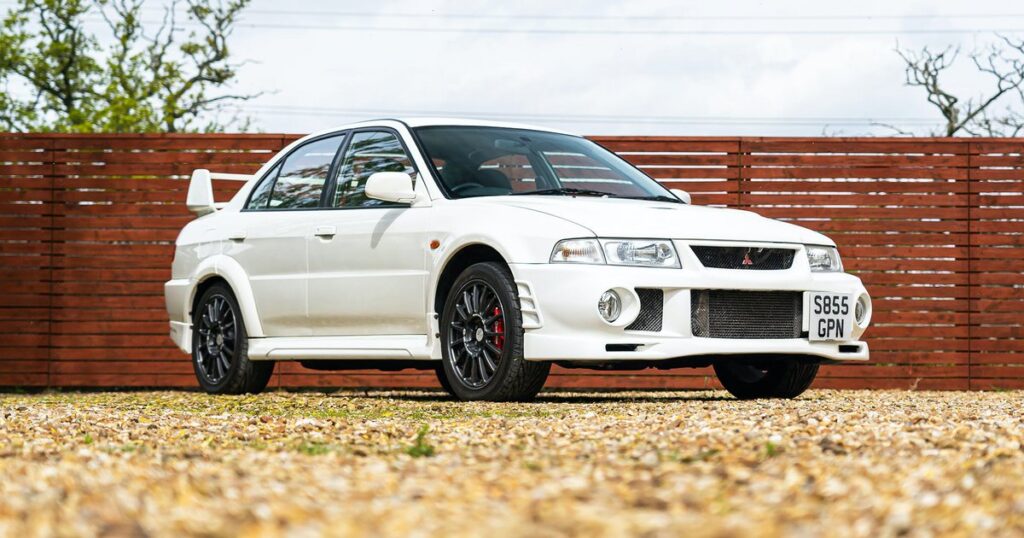 Ένα από τα επτά πρωτότυπα Mitsubishi Lancer Evo VI βγαίνει στο σφυρί