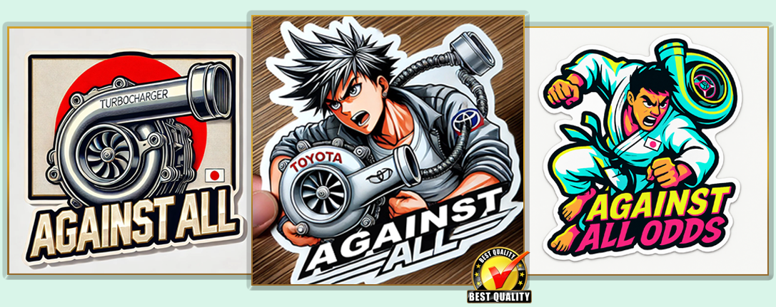 Custom Vinyl Stickers – Handmade & Layered